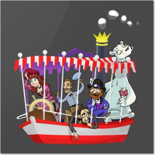 Animatronicans Under New Management (no logo) Posters and Art